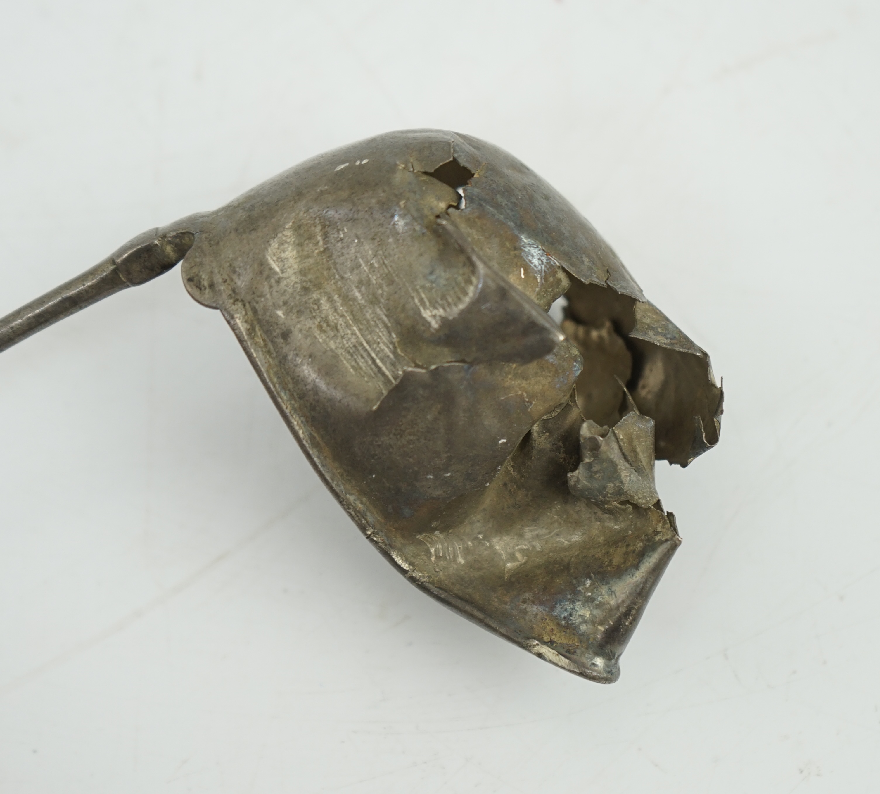 A silver ladle, Roman or Gandhara, c. late 1st century BC - early 1st century A.D.
